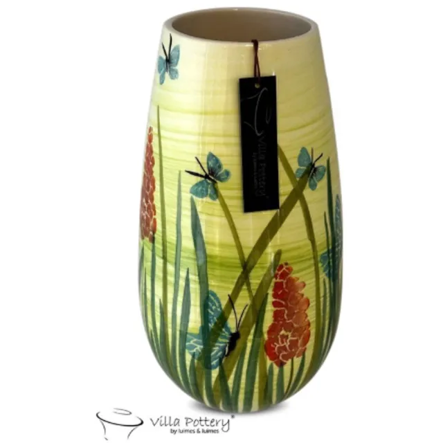 Villa Pottery Vaas - Villa Pottery - Woondecoratie - Keramiek - Decoratie - Quinn 7_1 Vaas Geel