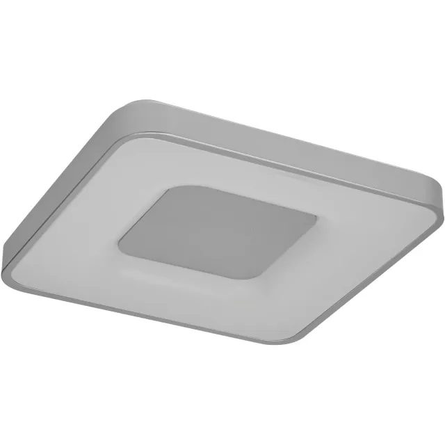 Osram ORBIS Piana LED Plafondlamp 485mm, 36W, 3000K warm wit, Click-DIM, Zilver, Metaal, IP20