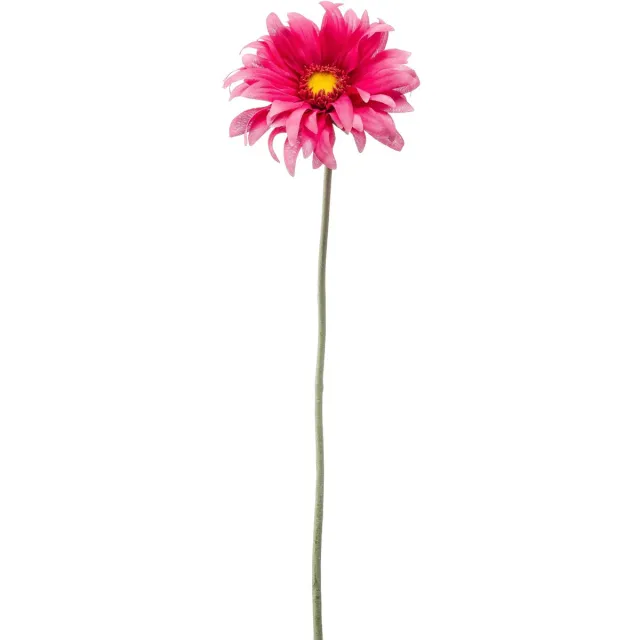 Emerald Kunstbloem Gerbera mini 50cm fuchsia - Kunstplant voor binnen