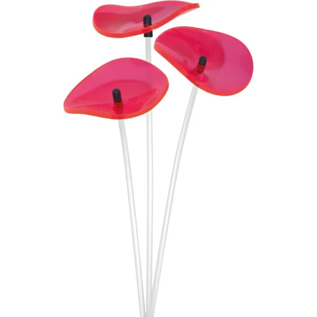 Cazador-del-Sol sonnenstrauss Lucille set/3 rot D8cm H25cm rood