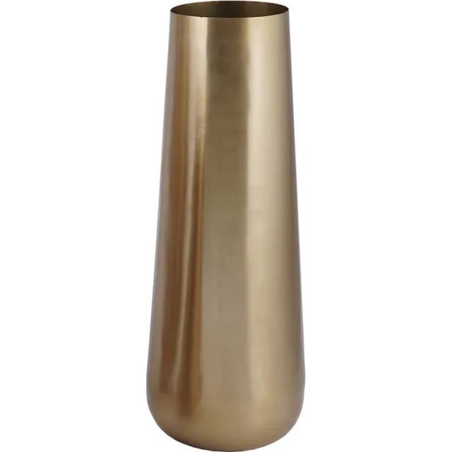 Beekwilder Vaas | metaal |50 x20 cm goud