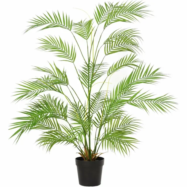 Trendyplants Kunst Areca - Goudpalm - Kunstplant - Hoogte 122cm - Potmaat Ø19cm Groen