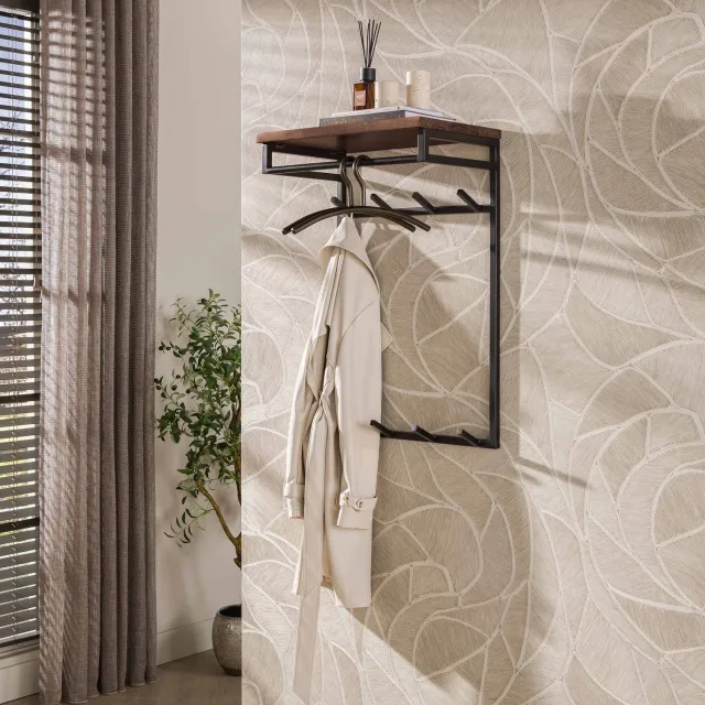 Hoyz Collection Kapstok Forma - Bruin - 33x55x80 cm