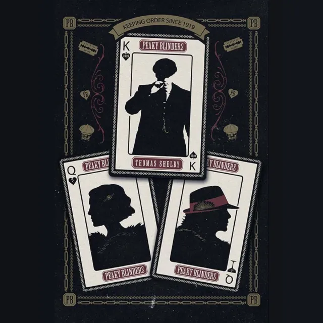 ABYSTYLE Poster Peaky Blinders - Cards 61x91,5cm Divers