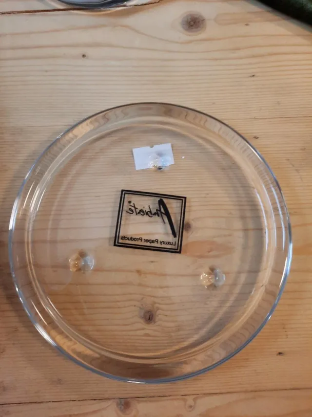 Ambiente Candle Holder - Kaarsen - Onderzetter - Big - 2 stuks Glas