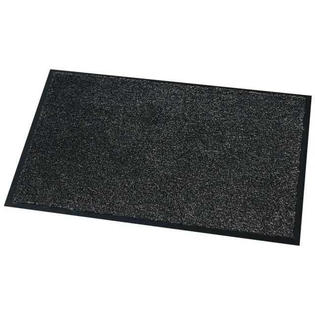 Wicotex Deurmat - Droogloopmat Moorea Antraciet - Afmeting 40x60cm zwart