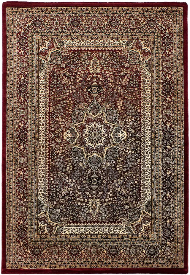 Tapijtenmagazijn Marrakesh – Klassiek Vloerkleed – Rood – Laagpolig & Oosters Design
