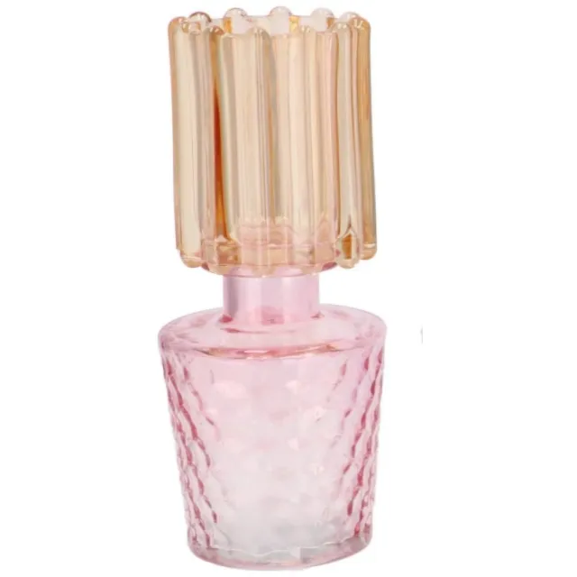 Daan-Kromhout Bicolore dreamy pastel mix vase 8x17cm Oranje