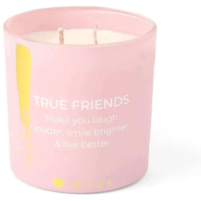 O'Bliss Candle XL - True friends Roze