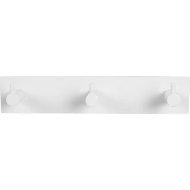 HOME It Kapstok met 3 haken 20 × 4 x 4 cm wit