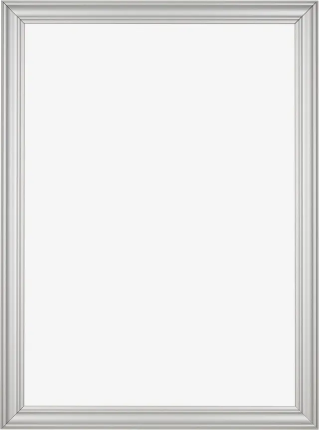 Dutch Frame Factory Fotolijst 25x30 cm - MDF - Zilver Mat - Limburg