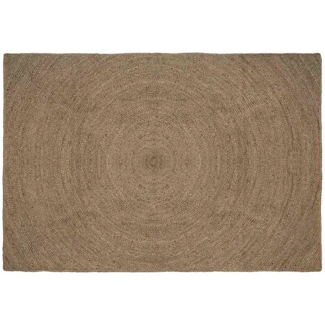 vidaXL Vloerkleden - Grijs - 200 - x - 290 - cm - Jute