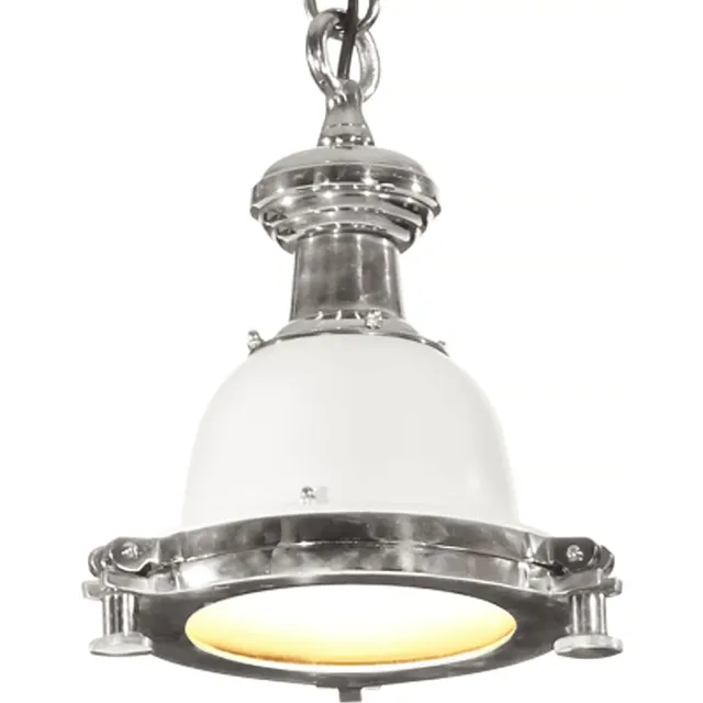 vidaXL Hanglamp 24x24x137 cm aluminium Zilver