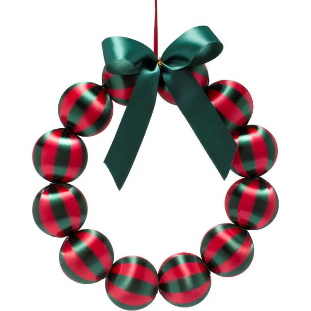 Vondels Krans groen/rood 35,5cm