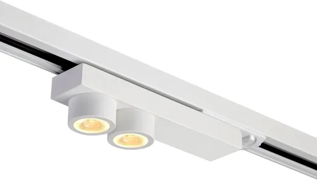 Fantasia Jutai LED-inzetstuk voor Infinitus railsysteem, 9,3W, 699 lumen, 2700K warm wit, dimbaar, wit aluminium