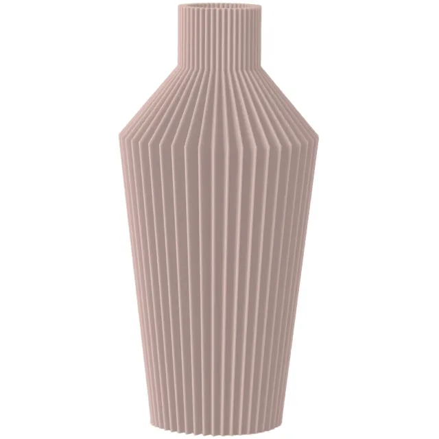 Layvo NYLAS Vaas - Bloesem - D13 x H25 cm - droogbloemen vaas - japandi - gerecycled plastic
