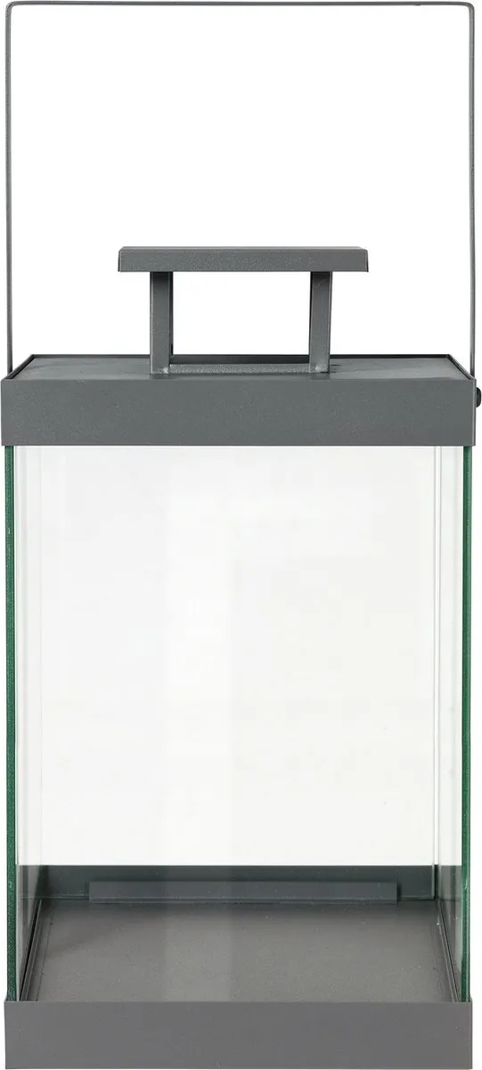 Blomus Finca Lantaarn Steel Grey Medium | Donkergrijs | Staal
