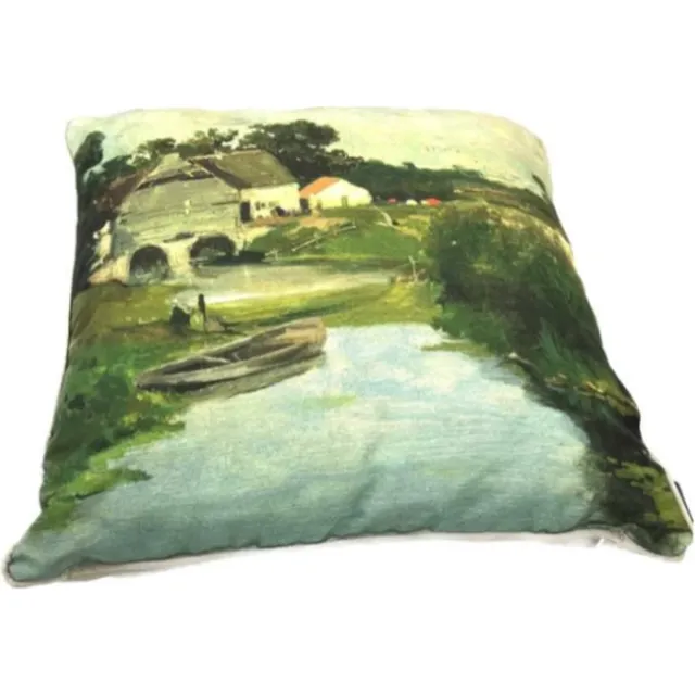 Madison sierkussen 45x45 cm Haus am see Grijs