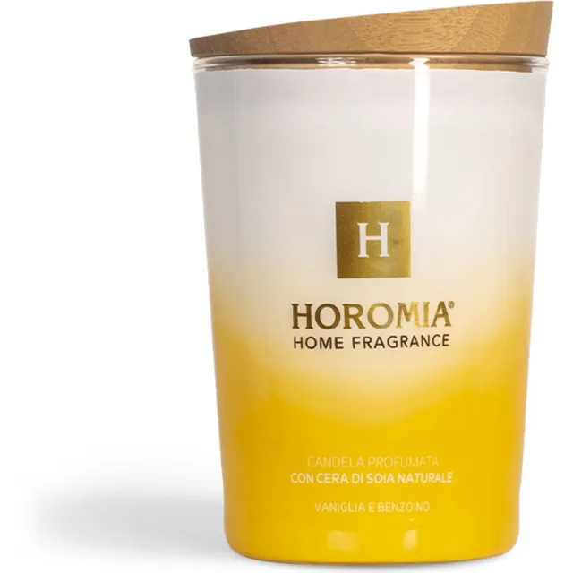Horomia Geurkaars Vaniglia E Benzoino (350 gr) Wit