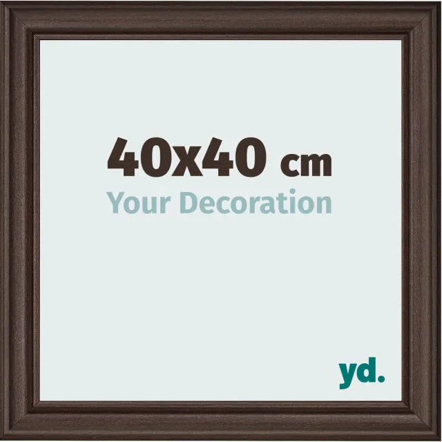 yd. Your Decoration - Fotolijst 40x40 cm - MDF - Eiken Donker - Lazio