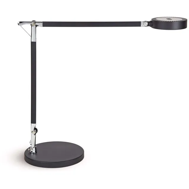 Maul MAULgrace Bureaulamp - LED - Zwart - Dimbaar - Dubbele Arm - 3 Lichtstanden - Tafellamp