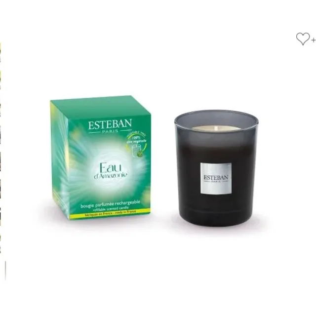 Esteban Eau d'Amazonie -Geurkaars 180gr Grijs