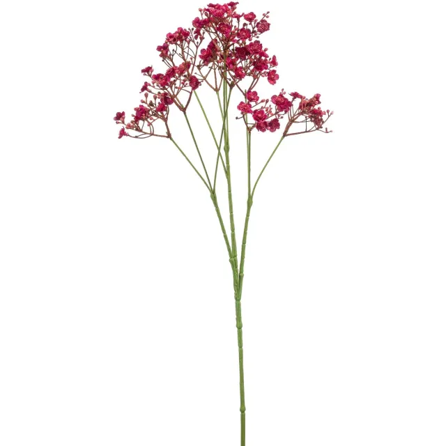 Emerald Kunstbloem Gipskruid fuchsia 68cm - Kunstplant voor binnen