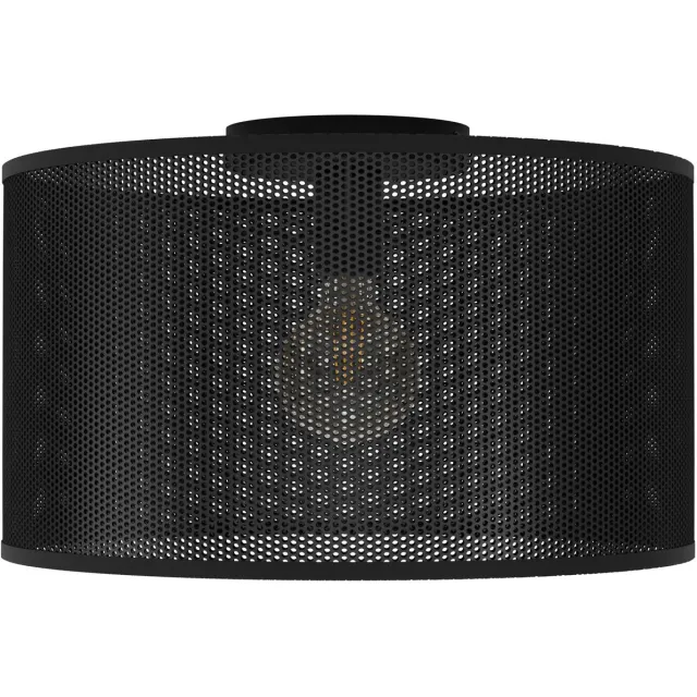 Eglo Manby Plafondlamp - E27 - Ø 45 cm - Zwart - Staal