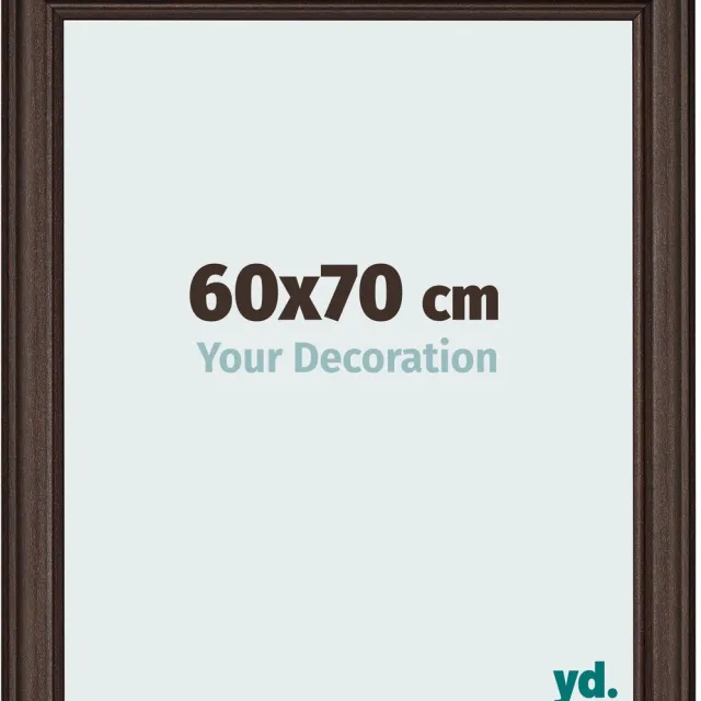 yd. Your Decoration - Fotolijst 60x70 cm - MDF - Eiken Donker - Lazio