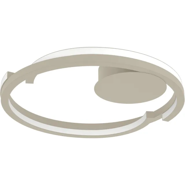 Eglo Mezzomonte Plafondlamp - Ø 48 cm - Zandkleur/Beige/Wit - Instelbaar wit licht - Dimbaar
