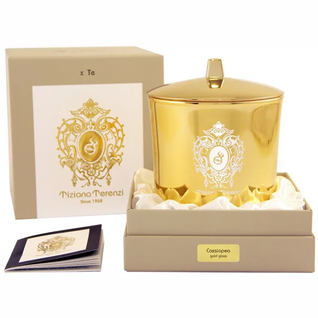 Tiziana Terenzi Cassiopea Geurkaars 500g - Fris & Bloemig White