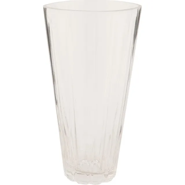 Clayre & Eef Vaas - Bloemenvaas van helder glas afmeting 15 x 13 x 28 cm. transparant