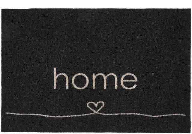 MD-Entree MD Entree - Deurmat - Schoonloopmat - Impression Home Heart - 40 x 60 cm Zwart