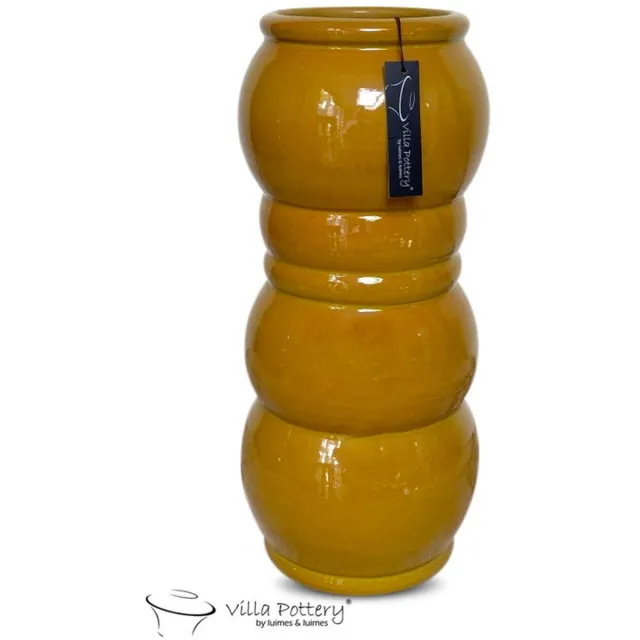 Villa Pottery Vaas - Bloempot - Villa Pottery - Keramiek - Decoratie - Woondecoratie - Renesse 3_2 Curry Vase