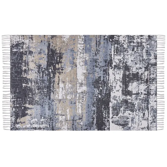 Beliani KONAKLI - Laagpolig vloerkleed - Multicolor - 140 x 200 cm - Polyester Meerkleurig