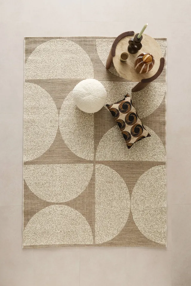 NOUS Living binnen- en buitenvloerkleed Talvi (230x160 cm) beige/zand, foto 2
