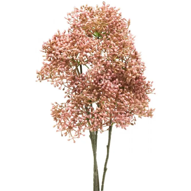 Viana Vlierbes kunstroze bloesemtak 52cm 4st