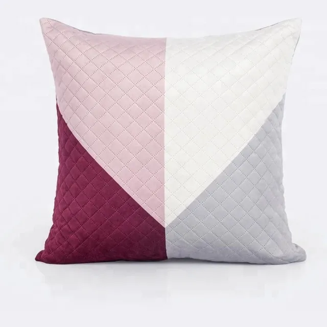 Maison Extravagante FREYJA - Luxe Sierkussens Velvet Rood - 3 stuks - Fluweel - Scandinavisch - 45x45cm - met binnenkussens