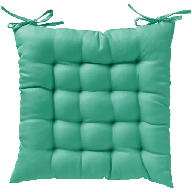 Textino SONNY - stoelkussen 40x40 cm - outdoor - Vivid Green - groen Turquoise
