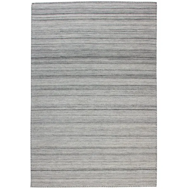 Dutch XXL Wollen Vloerkleed | Tapijt | Phoenix | Strepen | Grijs/Multi | 120x170 cm Grijs / Multi
