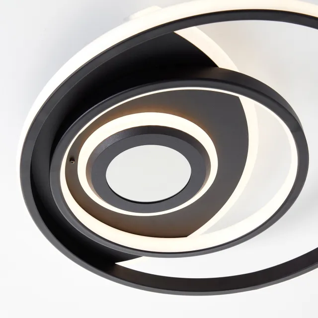 Brilliant Opame LED Plafondlamp 31W (4400lm, CCT, Dimbaar, Afstandsbediening, Spiegeleffect) 3000 K