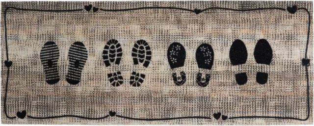 MD-Entree MD Entree - Deurmat - Schoenmat - Boots & Shoes - Linen Beige - 40 x 100 cm