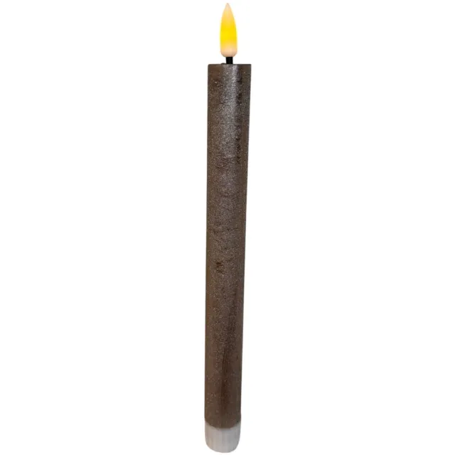 Mansion Atmosphere LED kaars oplaadbaar 2.2x22cm beige champagne