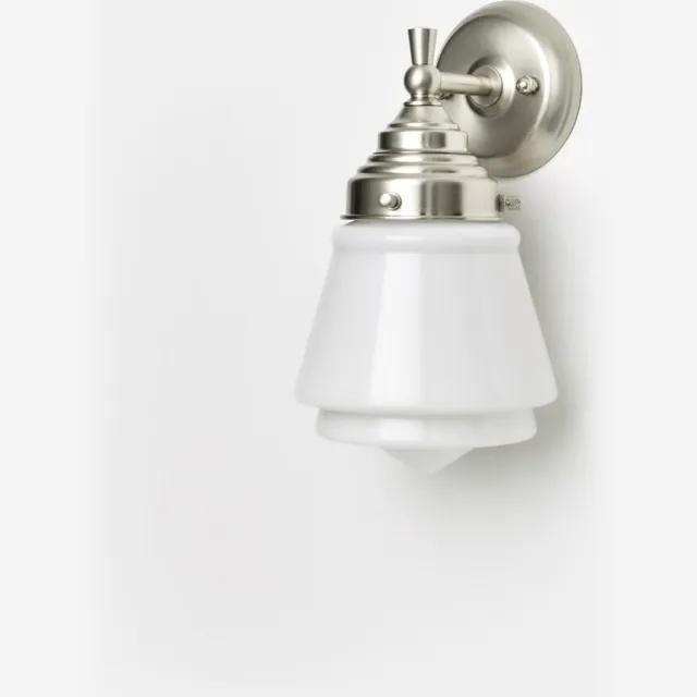 Coloured by Art Wandlamp Komeet Royal Matnikkel - Art Deco Trade