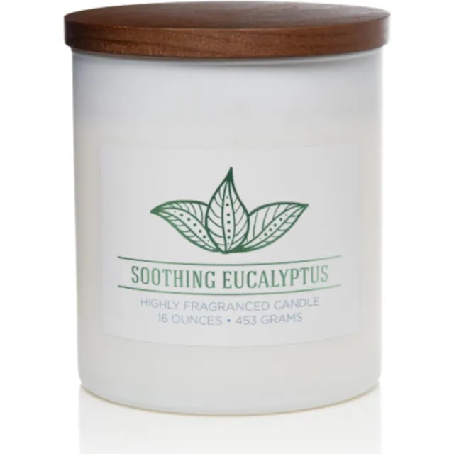 Colonial Candle Welness Candle - Soothing Eucalyptus Wit