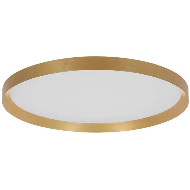 Steinhauer Plafonnieres Flady 3686GO goud Ø50 4600 Lumen - boven en onderlicht, modern design, Steinhauer, gemaakt van metaal, kunststof en elektronica