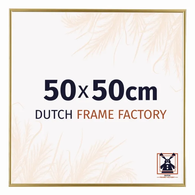 Dutch Frame Factory Fotolijst 50x50 cm - Kunststof - Goud - Easy