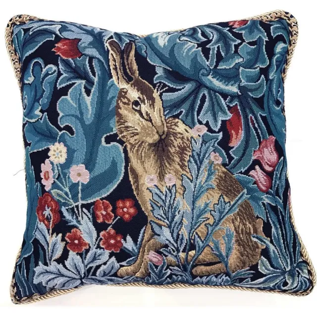 Signare Gobelinstof - kussenhoes William Morris - De Haas Blauw