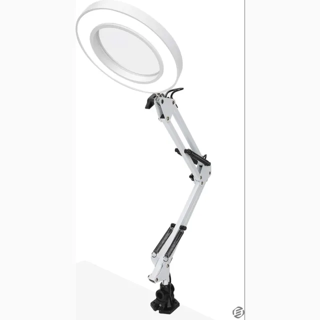 Equivera Lichttherapielamp - lichttherapie lamp - Daglichtlamp - Bureaulamp - Tegen Winterdepressie - SAD Lamp - Zonlicht - Meerdere Standen - Timerfunctie White