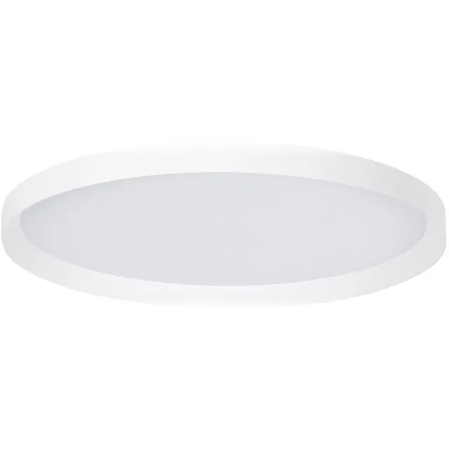 Steinhauer Plafondlamp Flady 3686W wit Ø50 4600 Lumen kunststof/metaal Steinhauer Modern